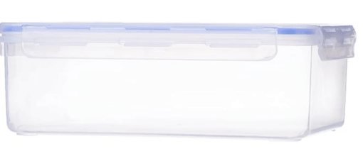 Aristo Lock & Fresh 401 Plastic Storage Container - 4600 ML, Transparent Clear, large (LOCK&FRESH401)(29.5 x 22.5x 10cm) - Image 2